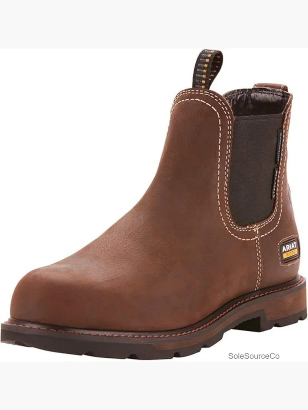 Steel Toe Chelsea Work Boots Waterproof Pull-On